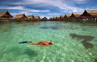 浮潜在卡帕莱